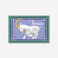 Pocztówka Poznań Koziołek Zegar