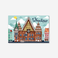 Pocztówka Wrocław Ratusz