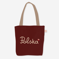 Torba Bawełniana Polska Napis