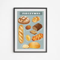 Plakat Pieczywko 30x40