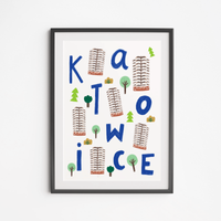 Plakat Kukurydze Katowickie 40x50