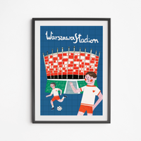 Plakat Stadion 21x30