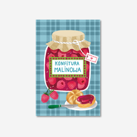Pocztówka Konfitura Malinowa