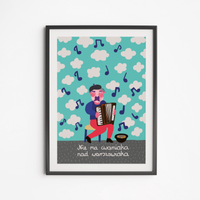 Plakat Cwaniak Warszawski 40x50