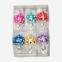 Bombka Muchomor 6 kolorów mix