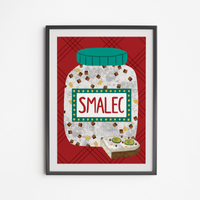 Plakat Przetwory Smalec 21x30