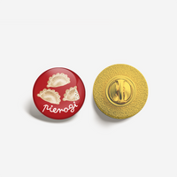 Pin Pierogi Czerwone