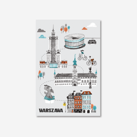 Pocztówka Warszawa Trasa Spacerowa