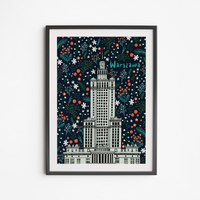 Plakat Pałac Kultury Roślinki 40x50