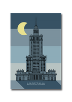 Pocztówka Pałac Retro Noc
